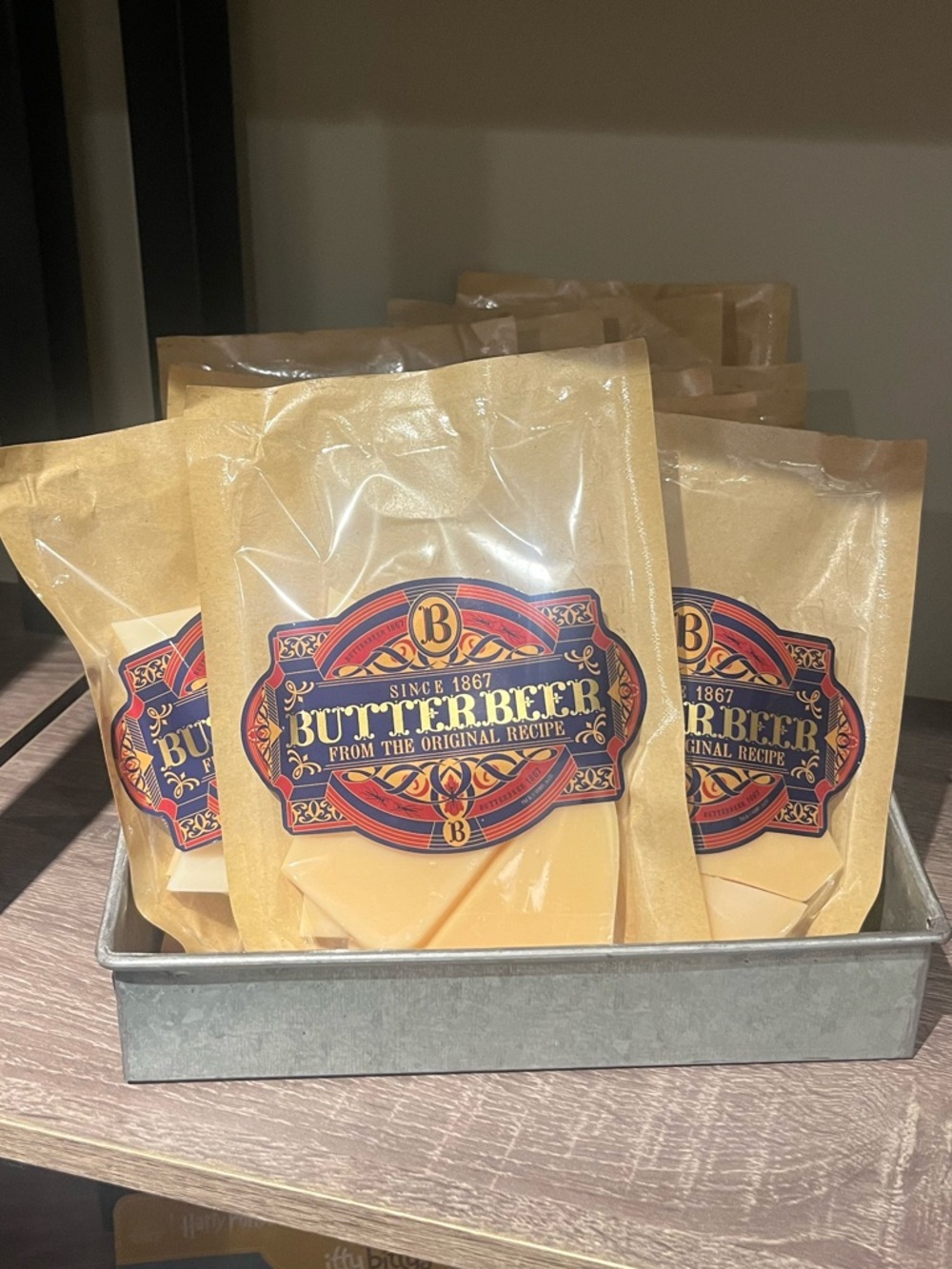 Butterbeer Soy Wax Melt Brittle